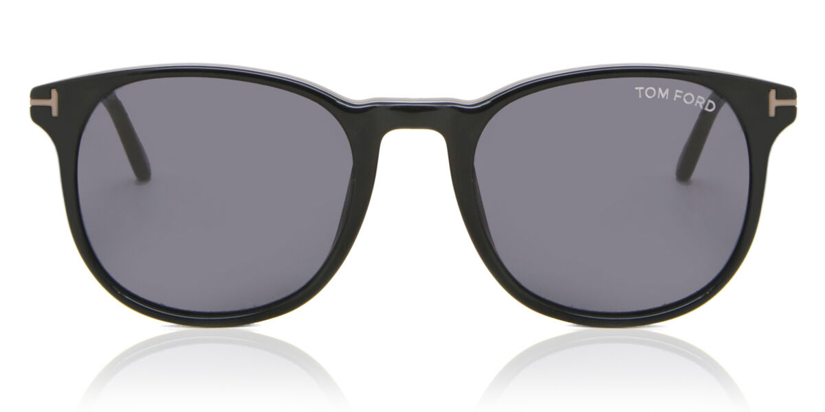 Tom Ford FT0858-N ANSEL 01A Sunglasses Shiny Black | VisionDirect Australia