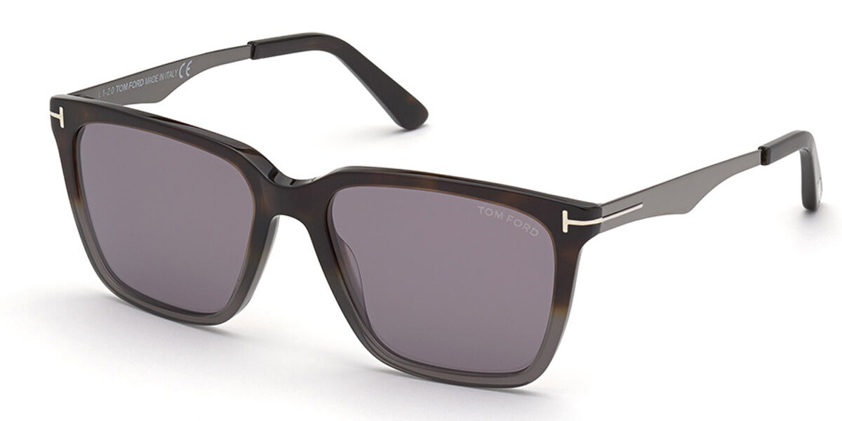 Tom Ford FT0862 GARRETT 52E Sunglasses Dark Havana | VisionDirect Australia