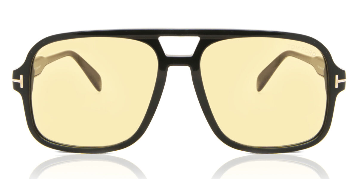 Tom Ford FT0884 FALCONER-02 01E Sunglasses in Shiny Black ...