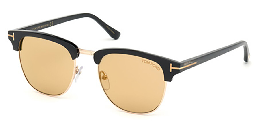 Tom Ford FT0705-P Polarized 63H Sunglasses Black Horn | VisionDirect  Australia
