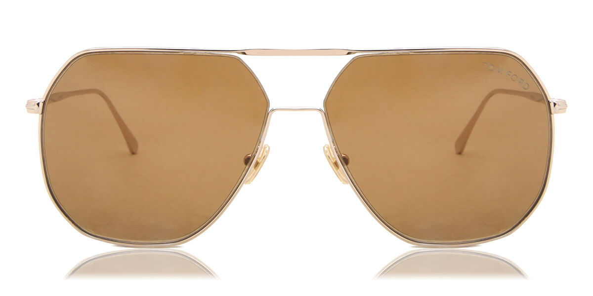 Tom Ford FT0852 GILLES-02 28E Sunglasses Gold | SmartBuyGlasses Singapore