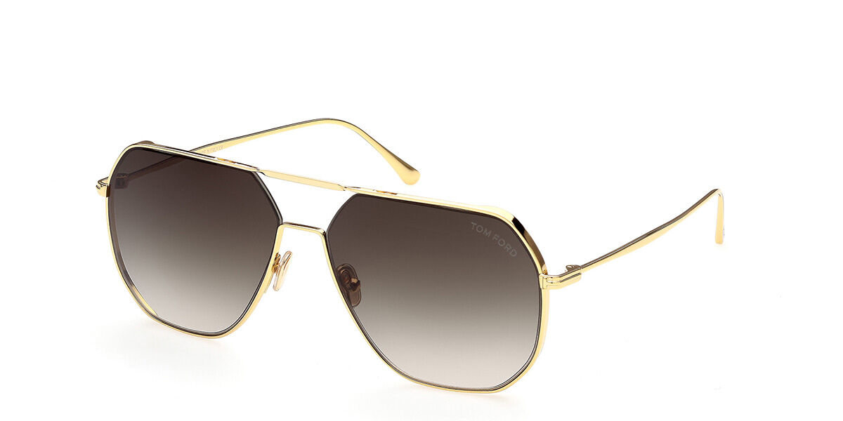 tom ford sunglasses gold rim