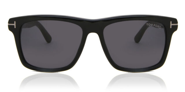 Tom Ford FT0906-N BUCKLEY-02 01A Square Black Sunglasses  display picture 3