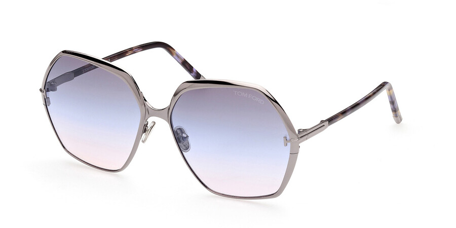 Tom Ford FT0912 FONDA-02 14B Sunglasses Grey | SmartBuyGlasses UK