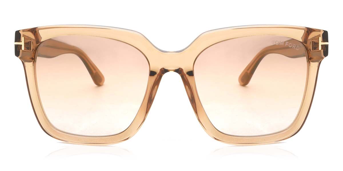 Tom Ford FT0952 SELBY 45G Sunglasses in Transparent Brown | SmartBuyGlasses  USA
