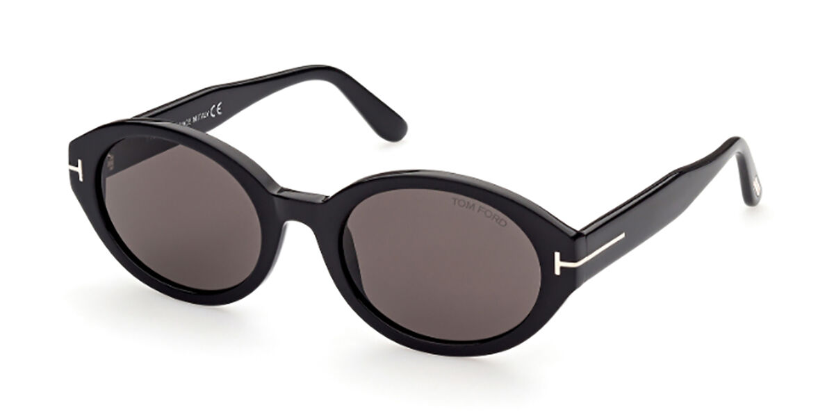 Tom Ford FT0916 GENEVIEVE-02 01A Sunglasses Shiny Black | VisionDirect  Australia