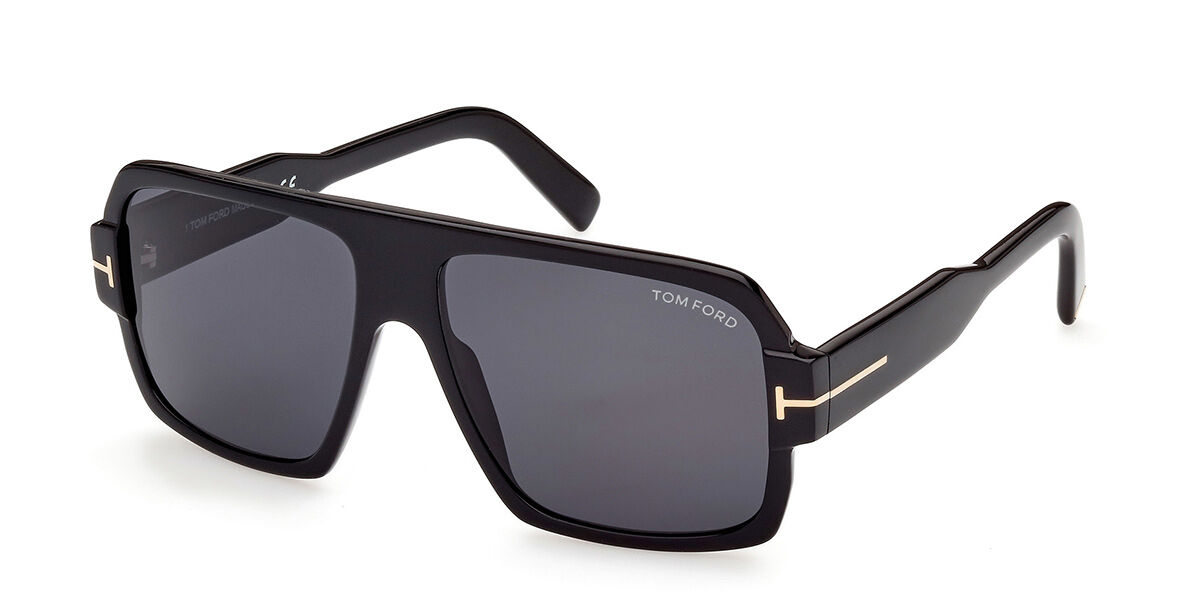 Tom Ford FT0933 CAMDEN 01A Sunglasses in Glossy Black | SmartBuyGlasses USA