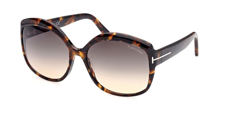 Tom Ford FT0919 CHIARA-02 55B Sunglasses Tortoise | VisionDirect Australia