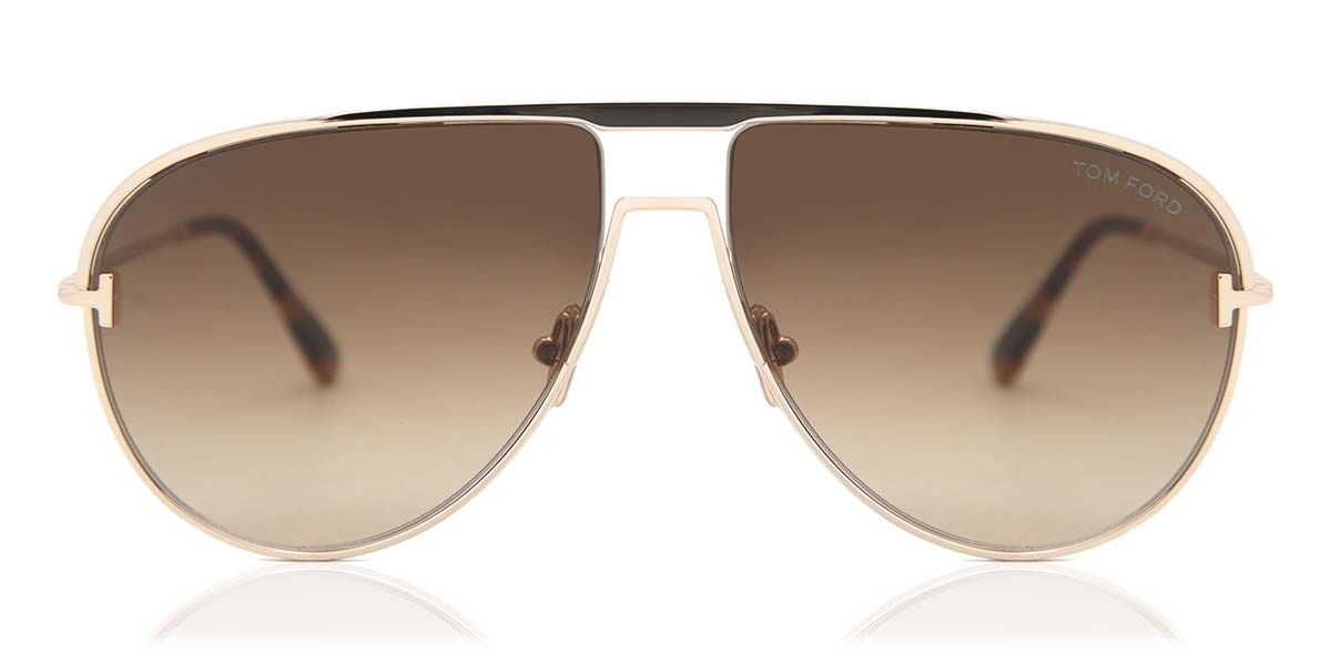 Tom Ford FT0924 THEO 28F Sunglasses Rose Gold | VisionDirect Australia