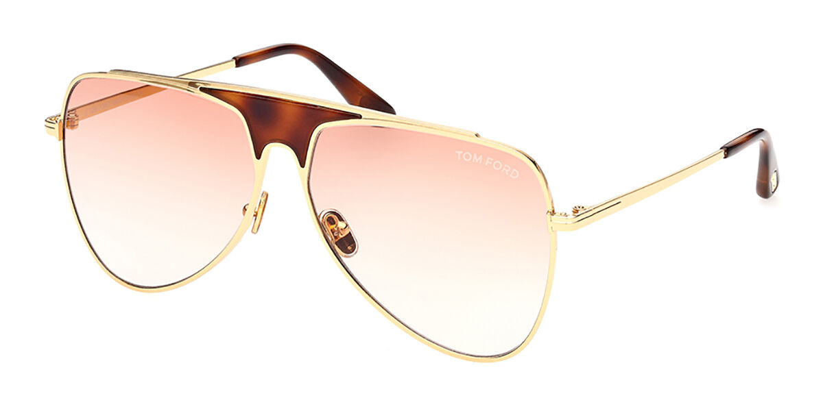 Tom Ford FT0935 ETHAN 30T Sunglasses Gold | VisionDirect Australia