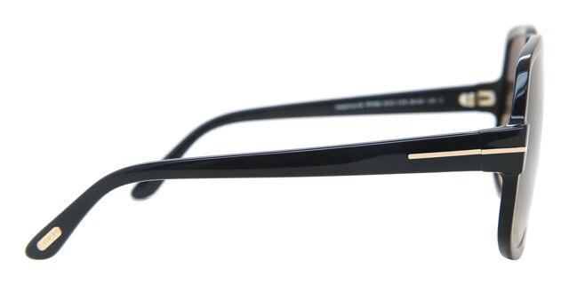 Tom Ford FT0992 DELPHINE-02 01B Oversized Shiny Black  display picture 2