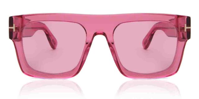 Tom Ford FT0711 FAUSTO 75S Square Transparent Pink  display picture 1