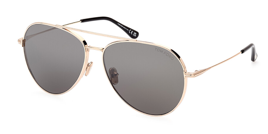 Tom Ford FT0996 DASHEL-02 28A Sunglasses in Shiny Rose Gold |  SmartBuyGlasses USA