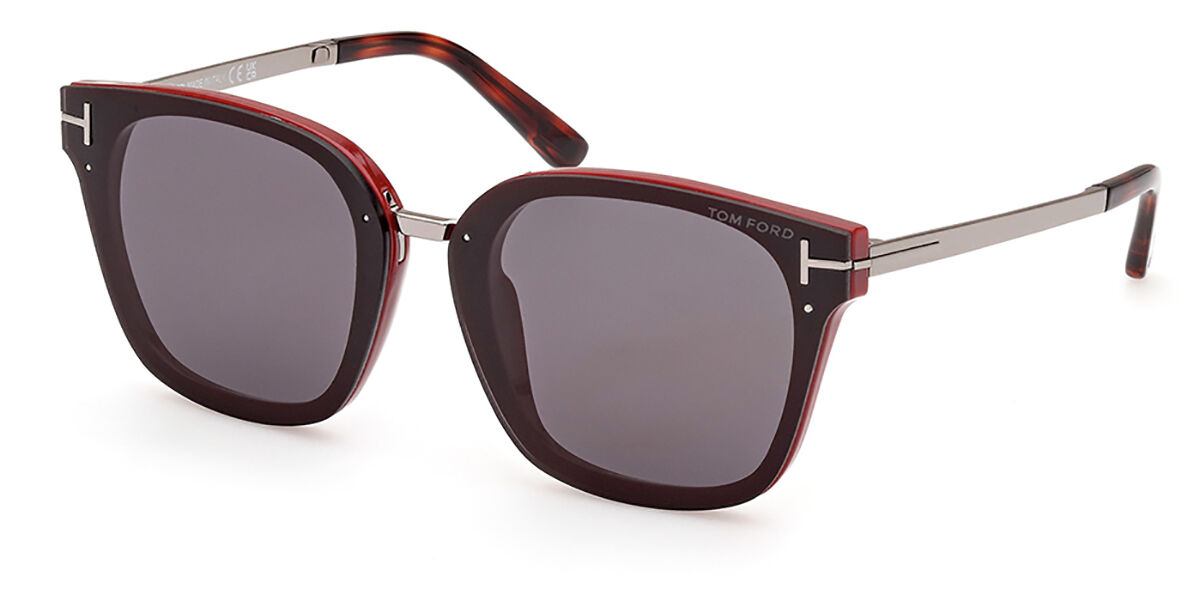 Tom Ford FT1014 PHILIPPA-02 71A Sunglasses Burgundy Red | SmartBuyGlasses  India