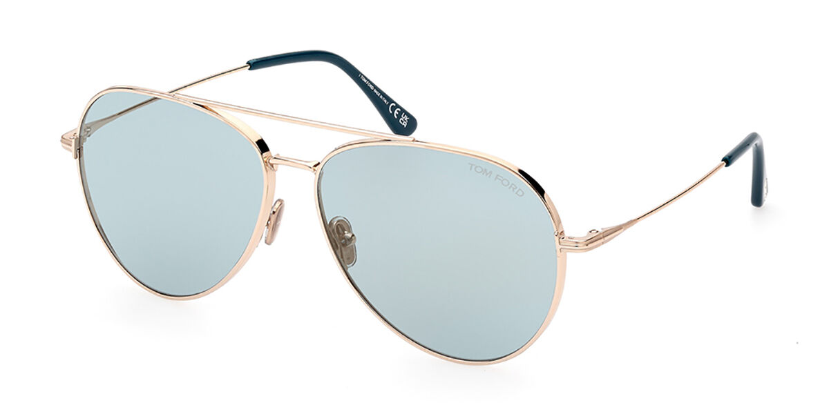 Tom Ford FT0996 DASHEL-02 28X Sunglasses Shiny Rose Gold | SmartBuyGlasses  India