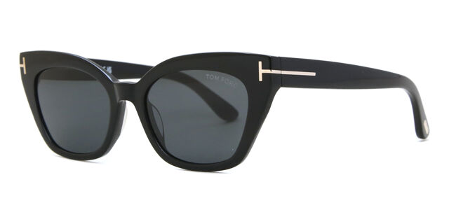 Tom Ford FT1031 JULIETTE 01A Cat Eye Shiny Black Sunglasses  display picture 3
