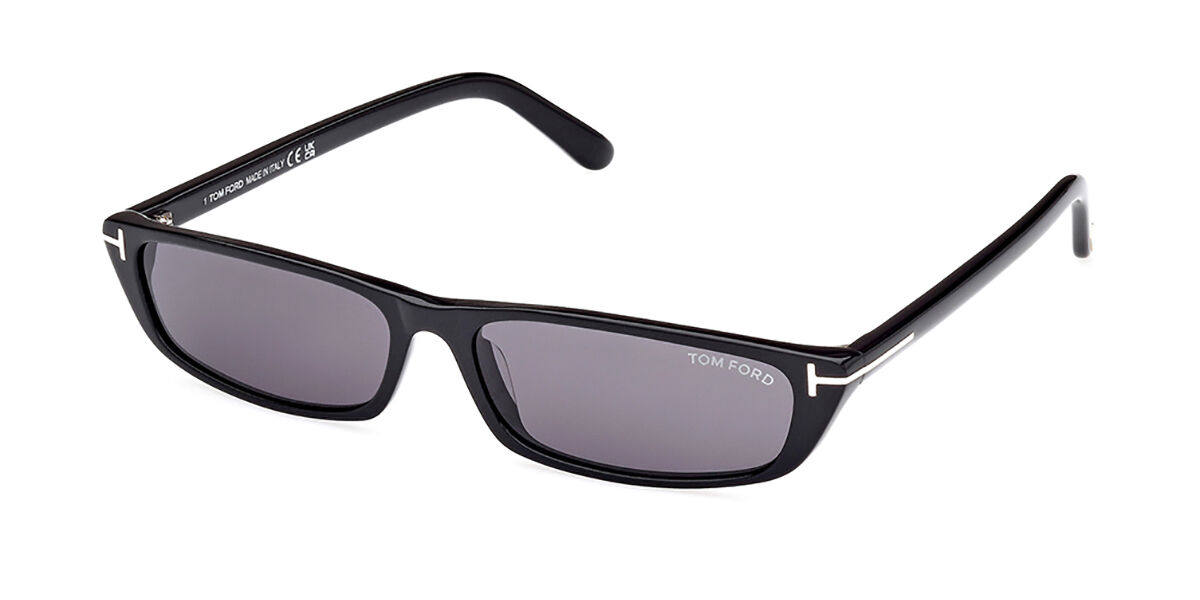 Tom Ford FT1058 ALEJANDRO 01A Men's Sunglasses Black Size 59