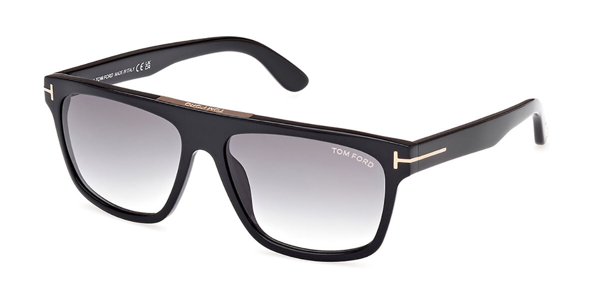 Tom Ford FT0628 CECILIO02 01B Sunglasses Shiny Black VisionDirect