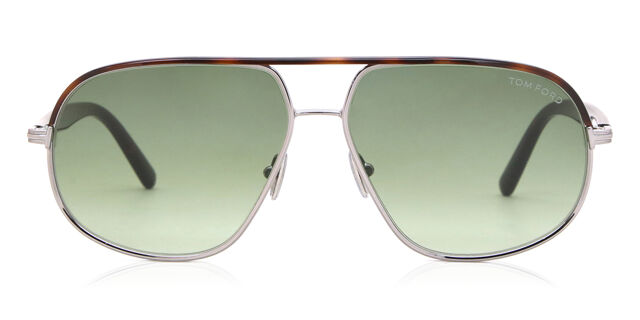 Tom Ford FT1019 MAXWELL 14P Pilot Shiny Ruthenium Silver  display picture 1