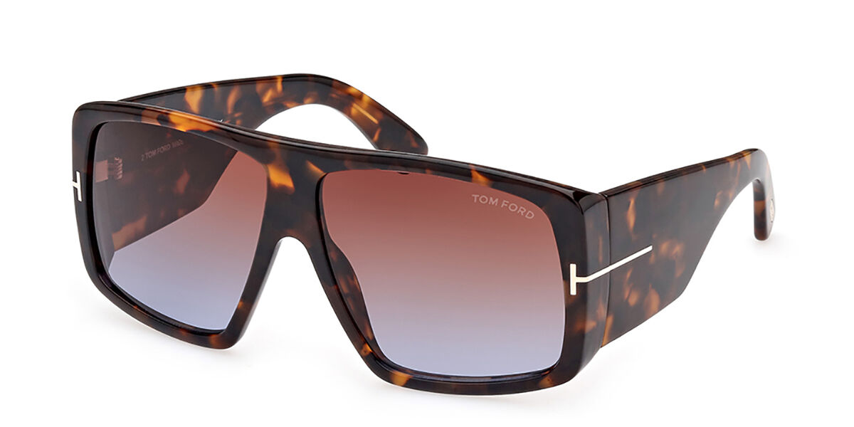 Photos - Sunglasses Tom Ford FT1036 RAVEN 56F Men's  Tortoiseshell Size 60 