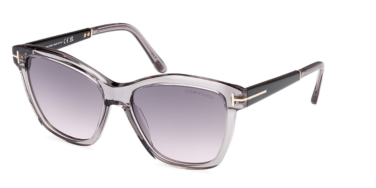 Photos - Sunglasses Tom Ford FT1087 LUCIA 20A Women’s  Grey Size 54 