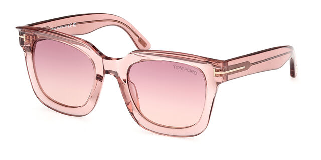 Tom Ford Rose-Tinted Square Sunglasses Tom Ford Elle-02 TF936 28F Sunglasses Women main image 4