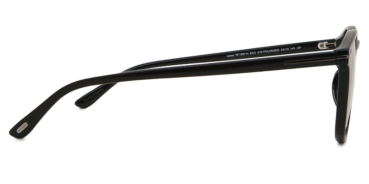 TOM FORD TF 1097 ブラックサングラス FT1097-N LEWIS Polarized サングラス Shiny Black