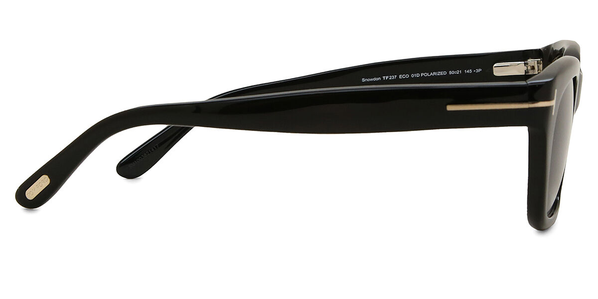 FT0237 SNOWDON Polarized サングラス Shiny Black