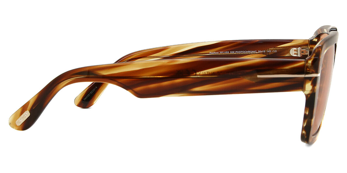 TOMFORD レンオハサイスフレムサンクラス FT11550 6005E Tom Ford FT1155 05E 60 | Bassol Optic – Bassol optic