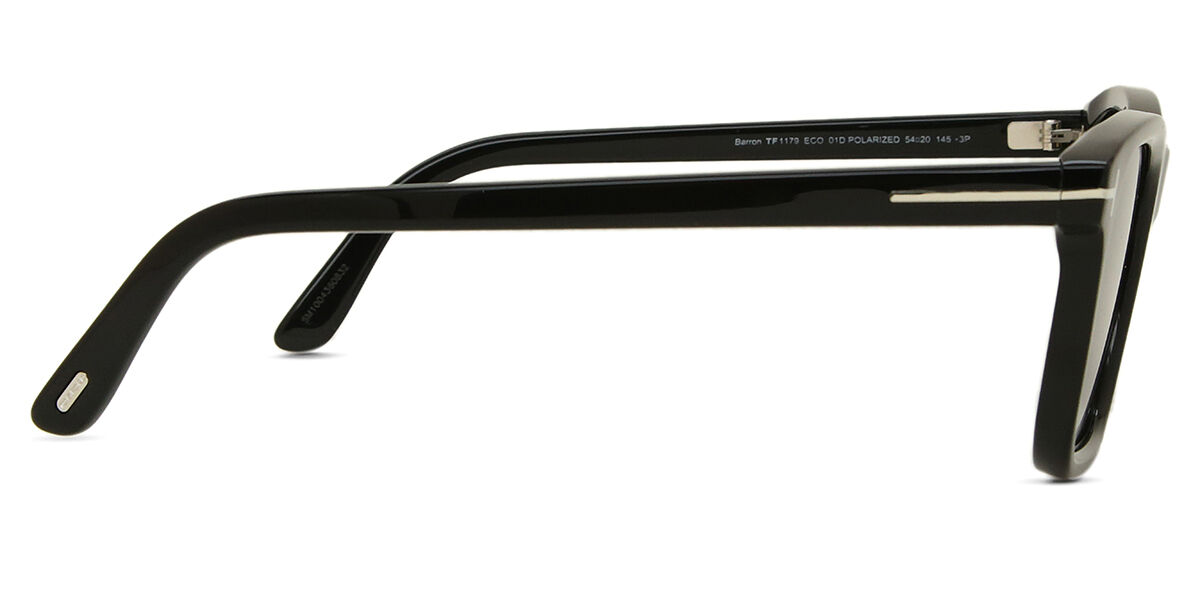 FT1179 BARRON Polarized sunglasses Shiny Black