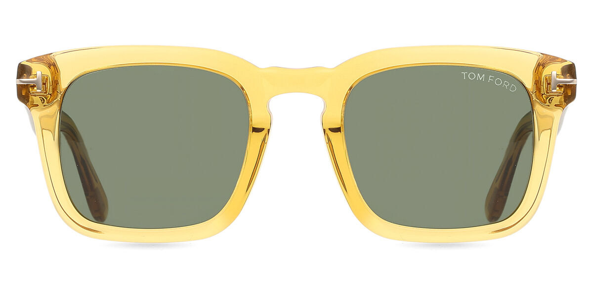 【TOM FORD】イエローレンズ Tom Ford Neughman TF882 01E Sunglasses - US