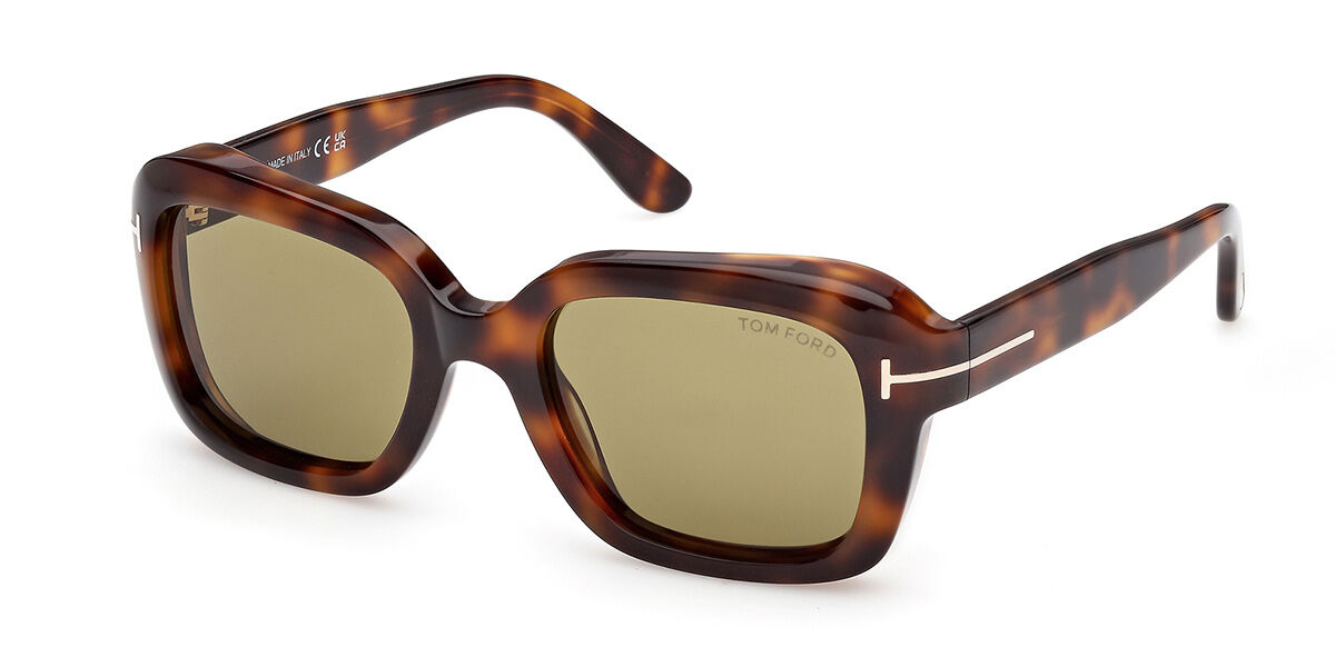 TOM FORD トータスシェル サングラス FT1076 KENDEL サングラス Shiny Black | SmartBuyGlasses JP