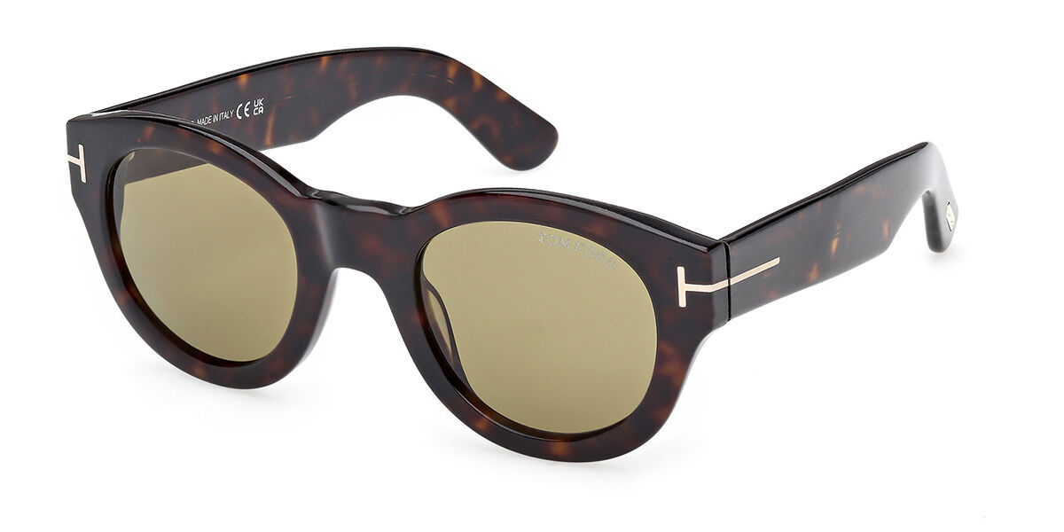 Photos - Sunglasses Tom Ford FT1212 LUCINDA 52N Men's  Tortoiseshell Size 48 