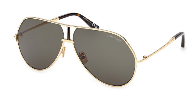 Tom Ford Elegant Gold Sunglasses Tom Ford Nicoletta TF1067 28G Sunglasses - US main image 4