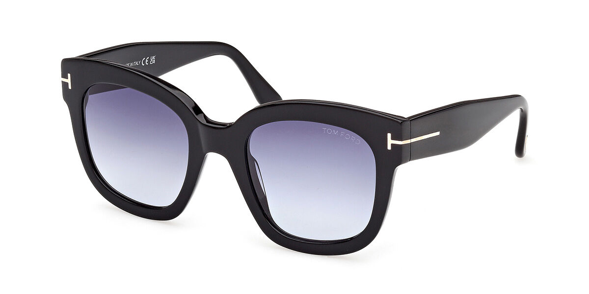 Tom Ford FT0613 BEATRIX-02 01W Men's Sunglasses Black Size 52