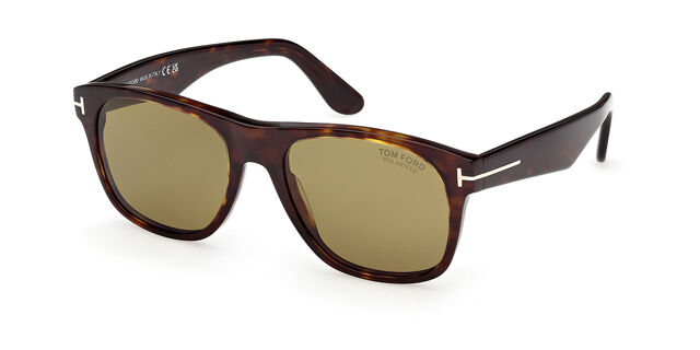 FT1284 MARLON-02 Polarized sunglasses Dark Tortoise  display picture 3