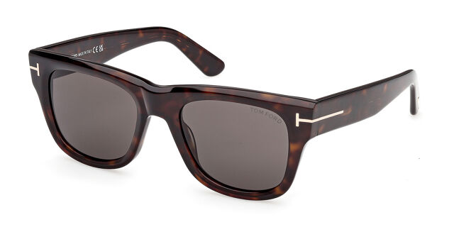 Tom Ford FT1304 FINN-02 52A Square Dark Tortoise Sunglasses  display picture 2