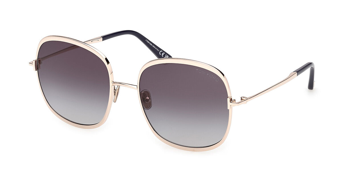 Tom Ford FT1320 SOFIA-02 28W Men's Sunglasses Gold Size 57