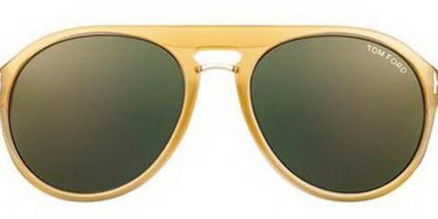 Tom Ford FT0098 Carlo 383 Sunglasses Brown | VisionDirect Australia