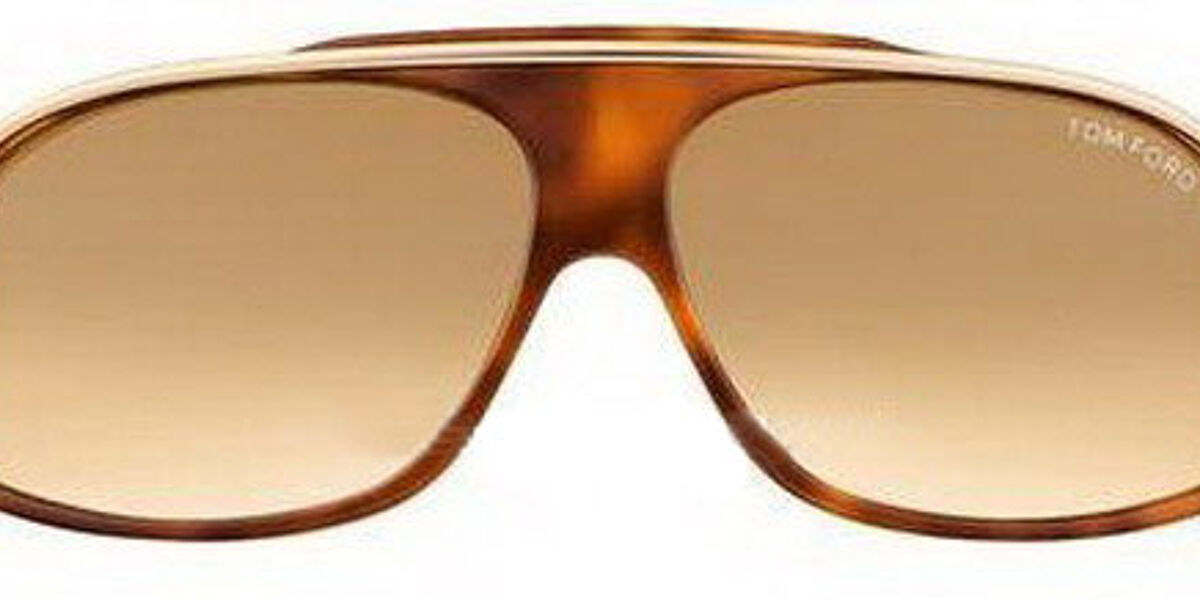 Tom Ford FT0133 Ernesto 56F Sunglasses Gold | VisionDirect Australia