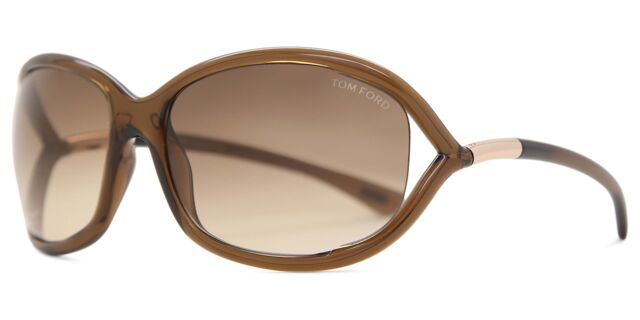 Tom Ford FT0008 JENNIFER 692 Butterfly Brown Sunglasses 