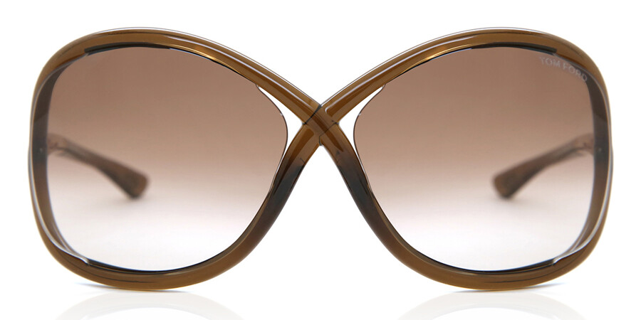 Tom Ford FT0009 WHITNEY 692 Sunglasses Brown | SmartBuyGlasses South Africa