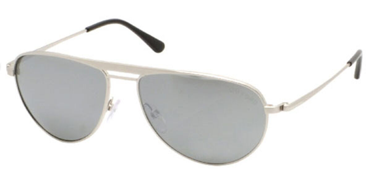 Tom Ford FT0207 WILLIAM 17C Sunglasses Silver | SmartBuyGlasses UK