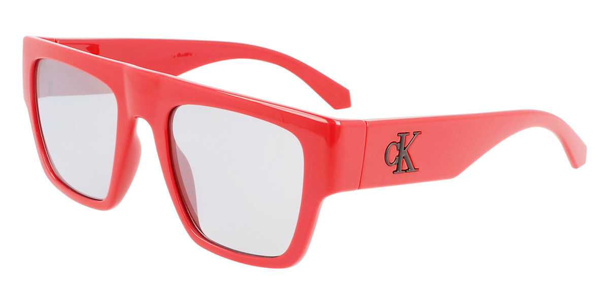 calvin klein red sunglasses