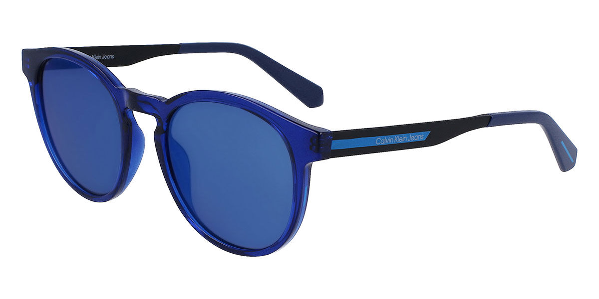 Calvin Klein Jeans CKJ22643S 400 Sunglasses Transparent Blue ...