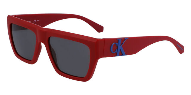 New Calvin Klein Red Sunglasses New Calvin Klein Jeans CKJ 18509SA 600 Crystal Red  main image 2