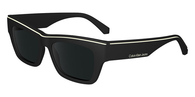 Calvin Klein Jeans CKJ24602S 001 Square Black Sunglasses  display picture 1