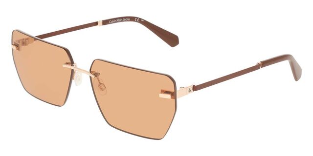 Calvin Klein Jeans CKJ25207S 721 Geometric Gold Sunglasses  display picture 1