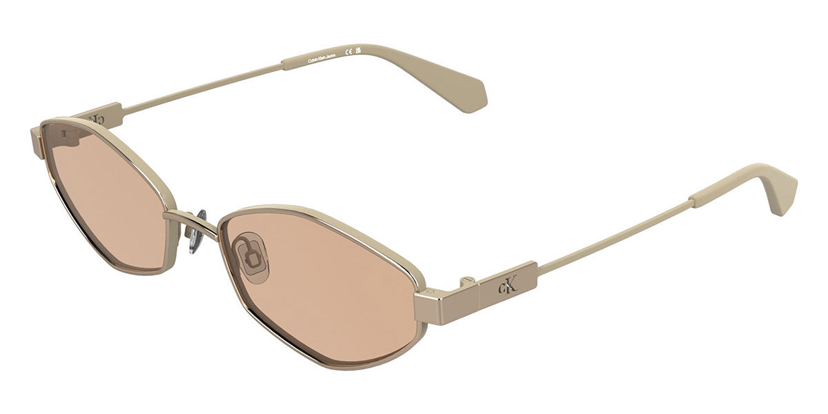 Calvin Klein Jeans CKJ26222S 771 Women’s Sunglasses Gold Size 55