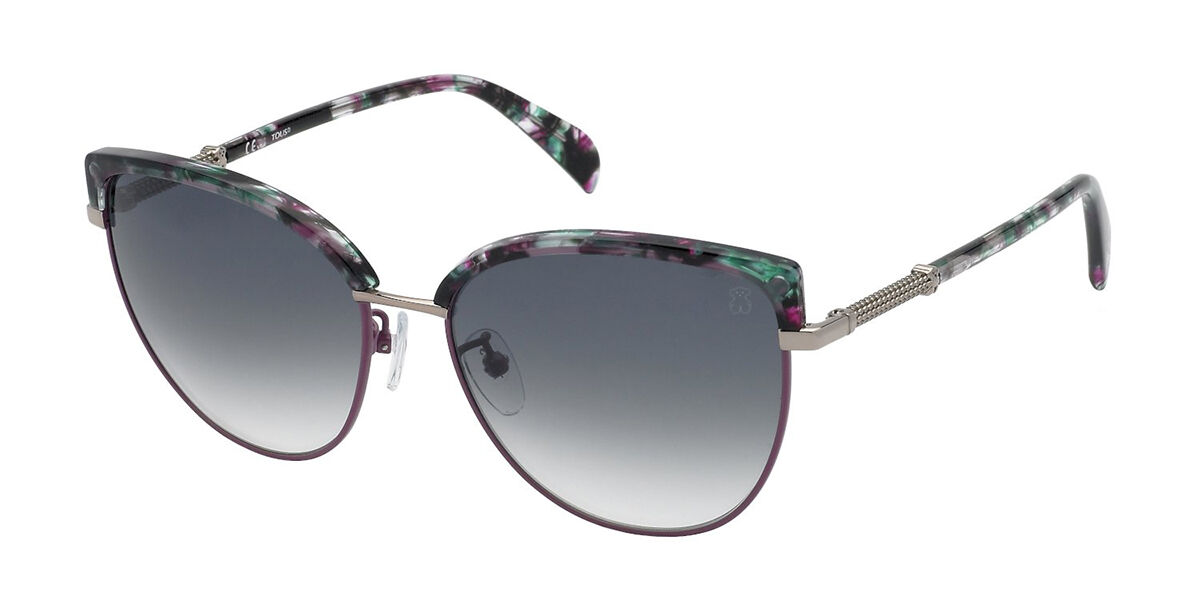 Tous STO436 0E59 Women&rsquo;s Sunglasses Purple Size 57